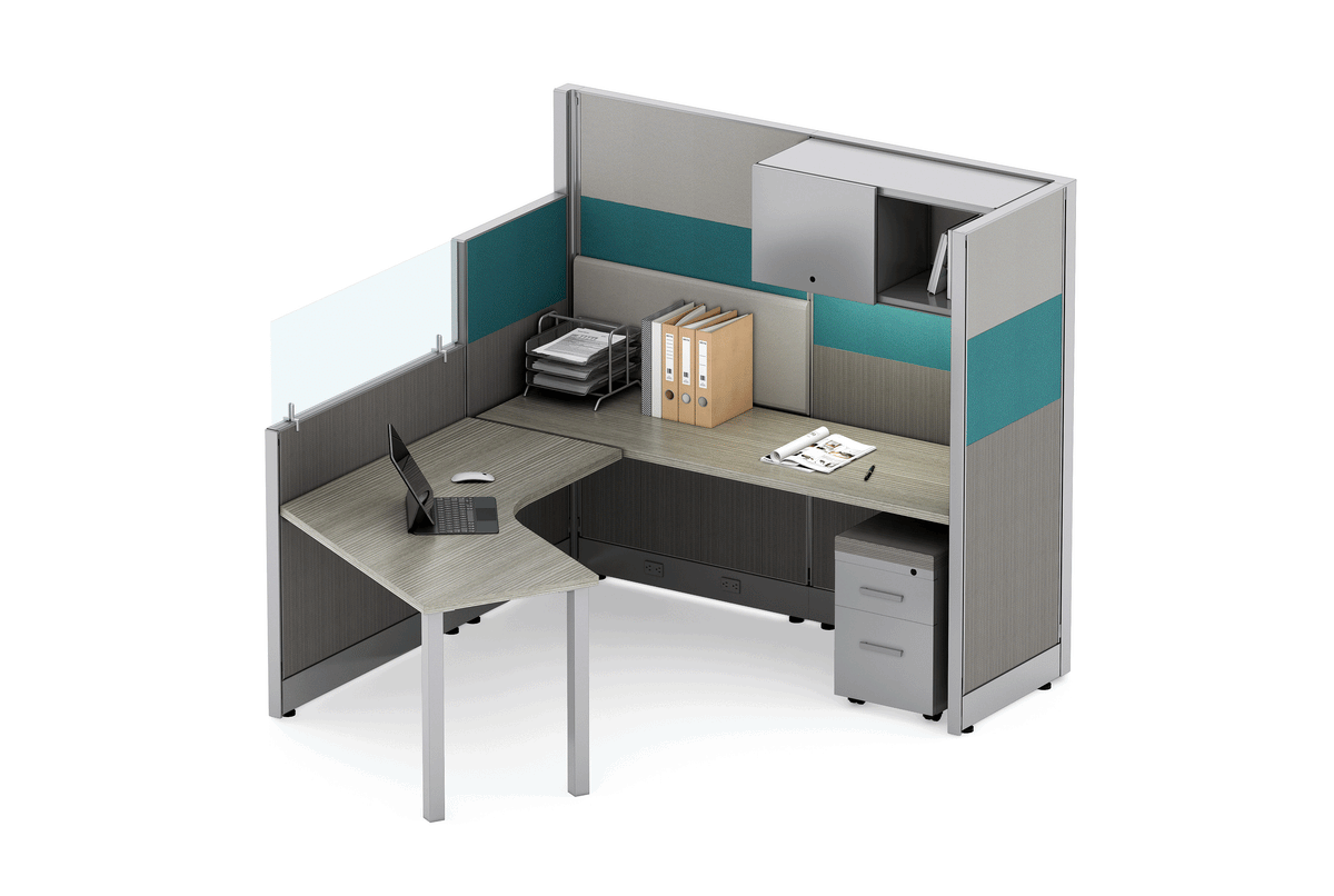 Friant Novo 7.5X6.5 Cubicle Workstation – Friant typical FH-1005 layout