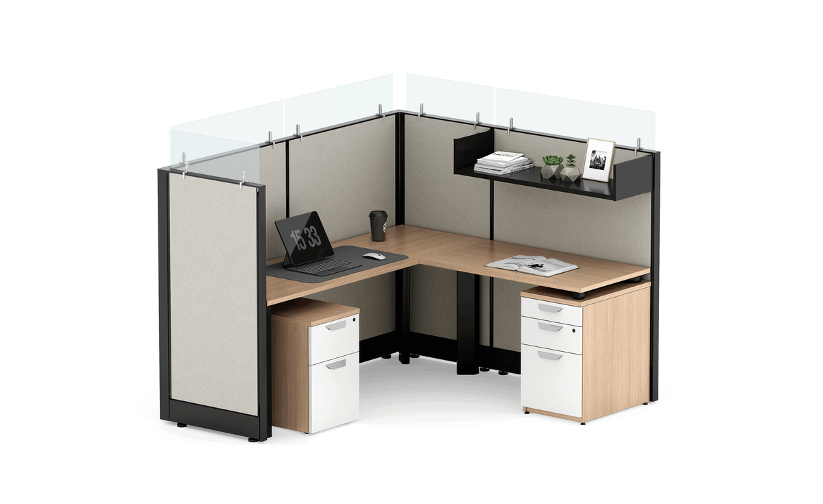 Friant Novo 6.5x6 cubicle workstation – Friant typical FH-1009 layout