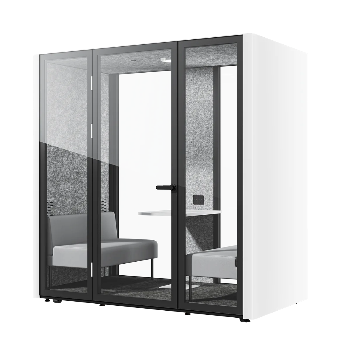 Friant ReddiSpace WeTime 4-Person Office Pod Plus