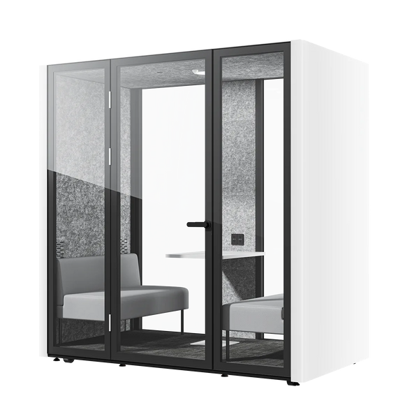 Friant ReddiSpace WeTime 4-Person Office Pod Plus