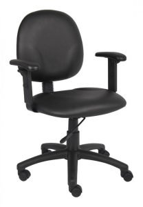 Low Back Office Chair with Arms