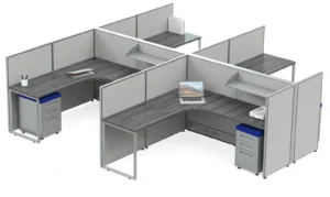 RSI EZ Cubicle Typical Workstation B