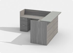 Pacific Laminate Desk Workstation Style E