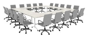 Square Training Table Set