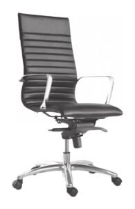 Leather High Back Conference Room Chair