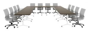 U Shaped Training Table Set