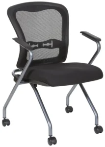 Office Star Pro Line II Mesh Folding Chair, 2-Pack [84440-30]