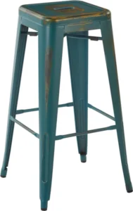 Office Star Bristow 30" High Metal Stool, 4-Pack [BRW3030A4]