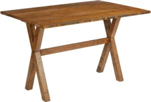 Office Star OSP Designs McKayla Flip Top Table, Distressed [MK6578]