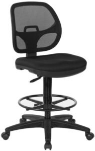 Office Star Work Smart Screen Back Mesh Drafting Chair [DC2990]