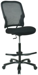 Space Seating Big and Tall Mesh Drafting Chair [15-37A720D]