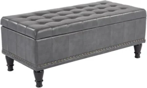 INSPIRED by Bassett Caldwell Storage Ottoman [BP-CDOT45]