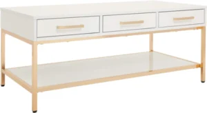Office Star OSP Designs Alios Cocktail Table [ALS12-WH]