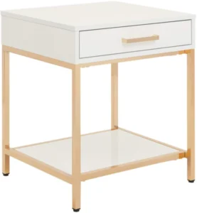 Office Star OSP Designs Alios End Table [ALS09-WH]